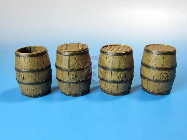 Eureka XXL 1/35 Wooden Barrels for Water, Wine or Beer (4 different types) E-009