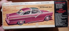 AMT 1956 Ford Victoria model kit original issue 60s Trophy series unbuilt