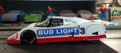#3 BUD LIGHT Jaguar Group C 1/10th Scale Vinyl Peel and Stick Decals