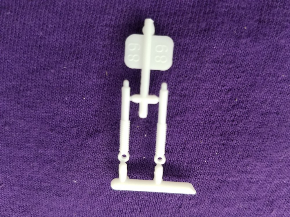 1991 Chevy S-10 Lowrider REAR SHOCKS from Revell 1:25 Model Kit