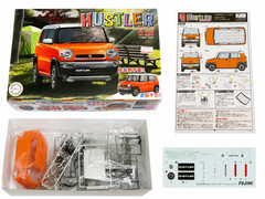 Fujimi 1/24 Car NEXT Series No.2 Suzuki Hustler (Passion Orange) Plastic Model