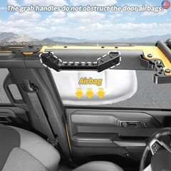 Linskip Optimal-Grip Grab Handles for Ford Bronco & Bronco Raptor 2021-2025