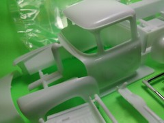 56 1956 Foose Ford FD-100 Pickup Truck 1/25 Body Cab Bed Glass Bumpers Interior