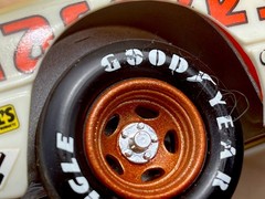 AWESOME Vintage 80s FORD T-BIRD #28 Cale Yarborough HARDEES Amazing Detail