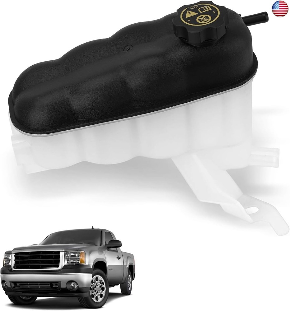 603-054 Engine Coolant Expansion Reservoir Tank with Cap Compatible with Chevy