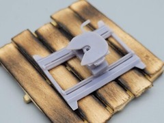5th wheel hitch for pickup trucks for 1/24 and 1/25 scale model cars