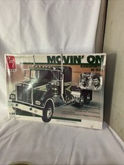 AMT KENWORTH Movin On W-925 Model Kit 1/25 Sent Truck Cab Model Kit 6643