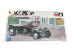 MONOGRAM BLACK WIDOW MODEL T ROD 1:24 MODEL KIT # 85-0060 FACTORY SEALED L@@K!