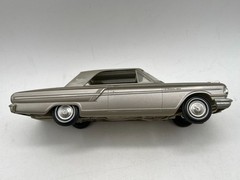 1964 Silver Ford Fairlane 500 Sports Coupe Dealer Promo Model Car