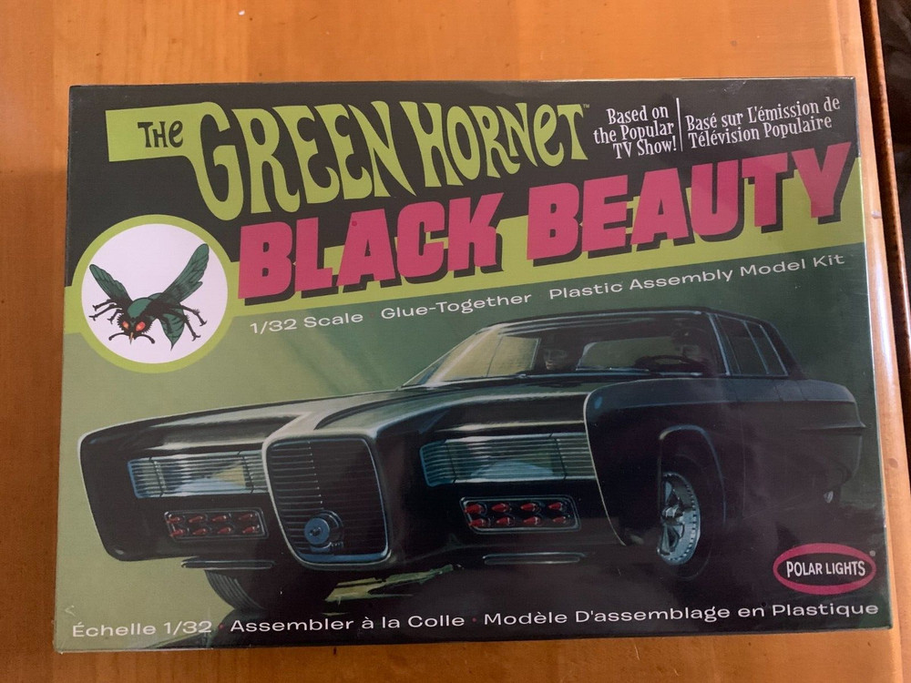 Polar-Lights Green Hornet Black Beauty Plastic Model Car Kit 1/32 New Sealed