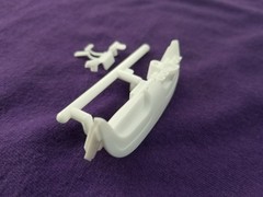1960 Chevy Nomad Station Wagon DASH / PEDALS for AMT 1:25 Model Kit 60 Chevrolet