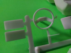 77 1977 Ford Pinto Runabout 1/25 interior tub bucket seat dash steering wheel