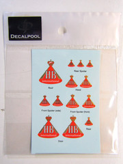 Decalpool 1/24 Scale Audi Quattro S1 (E2) HB Option Decal Sheet DP189 for Beemax