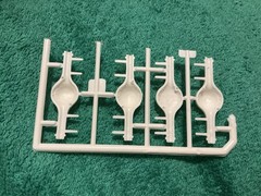 1 25 scale model parts Diamond Reo Center And Rear Axles/Differentials Only
