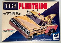 MPC 868 1968 Chevy Fleetside Tow Truck Pickup Wrecker Model, 1/25, Sealed (B266)