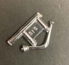 55 Chevy Stepside Pickup SHIFTER 148-3 1667 AMT Model Car Parts