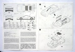 FUJIMI 1/24 Ferrari 348 ts real sports car RS-61 scale model kit