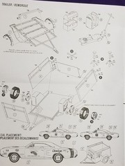 HITCH TONGUE COVER for Haul It Trailer from MPC 1:25 Model Kit 68 Coronet