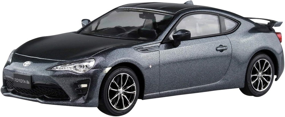 AOSHIMA 1/32 The Snap Kit Series Toyota 86 Dark Grey Metallic Plastic Model Kit
