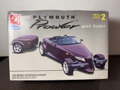 AMT 1997 Plymouth Prowler with Trailer 1/25 NIOB Sealed Bags