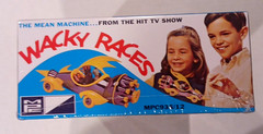 Wacky Races Mean Machine MPC Snap Kit Model 1:25 Figures Dick Dastardly Muttley
