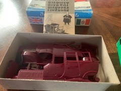 Lot Of 4 Revell Highway Pioneers Model Kits. Mercedes Rambler Sears Buggy Rolls