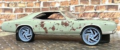 Resin 1/24 Scale 26-Inch Artis Southside Model Car Wheels And Tires, 1/25, Donk