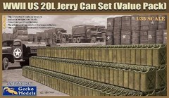 Gecko Models 1/35 US WWII 20L Jerry Can Set [Value Pack] 35GM0036′