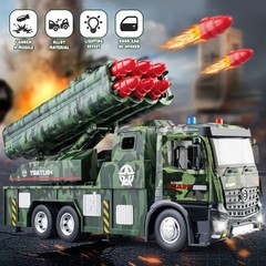 HAPYAD Army Toys for Boys Age 4-7, Military Vehicle 11.5 x 3 x 6 inches