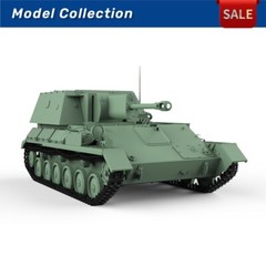 SSMODEL 1/35 Military Model Kit Soviet SU-85B 85mm LB-2 Tank Destroyer