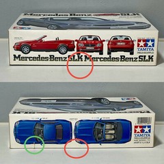 TAMIYA 24189 1/24 Scale Kit Mercedes-Benz SLK