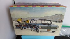 AMT ’63 Chevy II Crew Wagon Model Kit #T308 200 Built Up Read