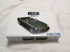 Unbuilt 1/24 Car Model Kit Set RX-7 FC3S MGB 1974 AutoExe Roadster Japan