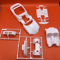 Dodge Viper RT/10 Monogram Body Hood Chassis Bumper Cov Model Parts 1:25 New L2