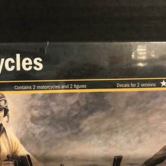 ITALERI 322 U.S. MOTORCYCLES D-DAY NORMANDY 1944 MODEL KIT-NIB-1:35 SCALE