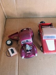 Vintage Model Car Parts Lot AMT Revell VW Bus Projects Repair 1/24