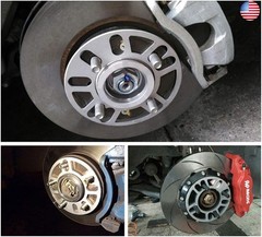 DCVAMOUS 4PC 8×6.5 8×165.1 8×170 8×180 Wheel Spacers 1/4 Inch (6mm) Compatible