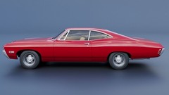 1/25 resin 3d printed 1968 Chevy Impala by Andrey Bezrodny