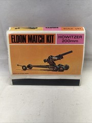 Eldon / Roco Minitanks Compatible 1/87 WWII US 200mm Howitzer Lot#5778K !!!
