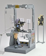TomyTec Little Armory 1/12 SHOOTING RANGE A Model Kit LD010
