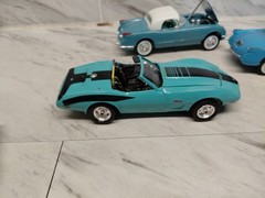 Model Junkyard/parts Plastic ,Nice Custom Car Lot Of 7 Chevy Corvette Cars