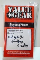 1/35 Sandbag Walls (Straight) – Value Gear Details DP003
