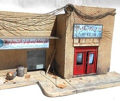 Dioramas Plus DP26 “Shorted Out” Middle East Ruins 1/35 Scale Diorama Base Model