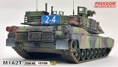 FREEDOM F15108 1/35 M1A2T ABRAMS Main Battle Tank Assembly Model Kit