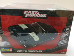 Revell Fast & Furious Dom’s ’71 Plymouth GTX 1:25 Scale Model Kit New in Box