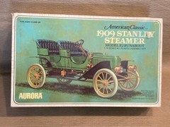 Aurora 1909 Stanley Steamer Model – Kit# 154 1/16 Scale – Sealed!!!