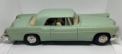 1956 A.M.T. FRICTION LINCOLN CONTINENTAL Mint Green PROMO CAR Metal Plastic Used