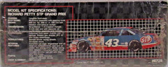 AMT Ertl 6728 1/25 Scale NASCAR Richard Petty STP Grand Prix Plastic Model Kit