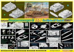 DRAGON 6951 1/35 Sd.Kfz.164 Bergepanzerwagen IV 2in1 Pz.Kpfw.IV Ausf.H Mid Pro