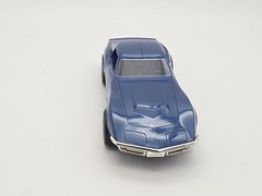 NIB AMT ERTL 1970 Corvette Anniversary Model Kit Bridgehampton Blue